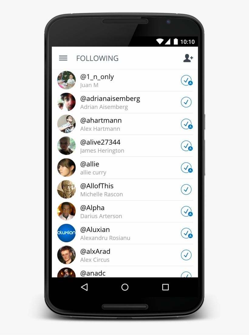 Tap The Top Right Discover Icon To Manually Follow, transparent png #7476667