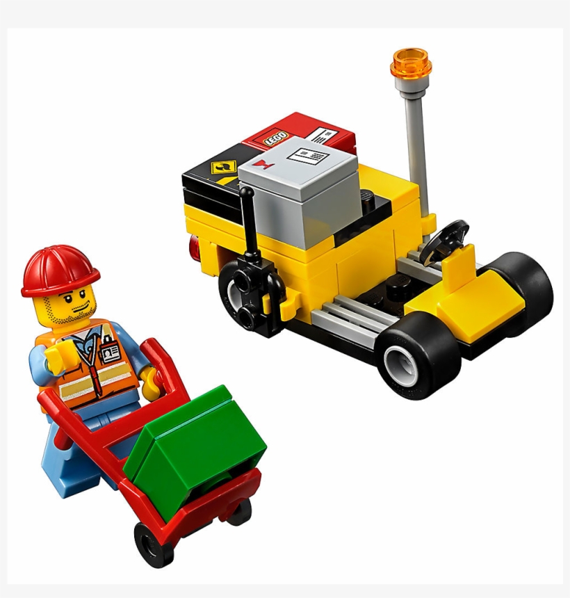 Lego® Airport Cargo Plane V29, transparent png #7477552