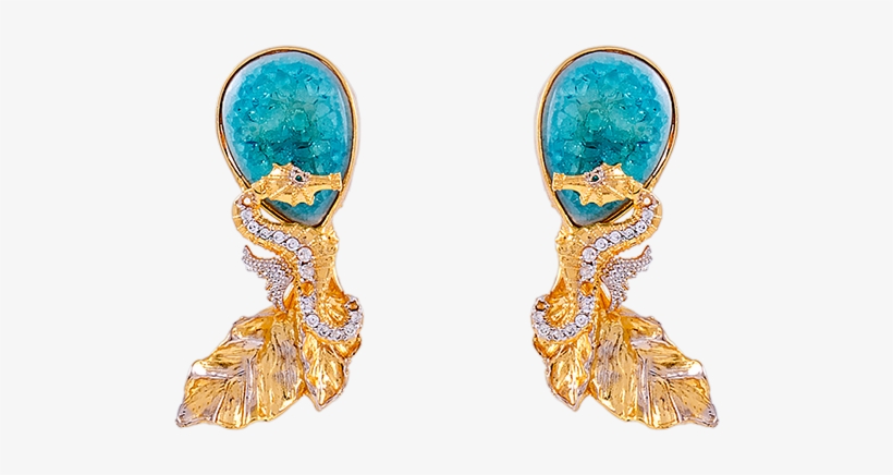 Seahorse Ear Stud, transparent png #7479166