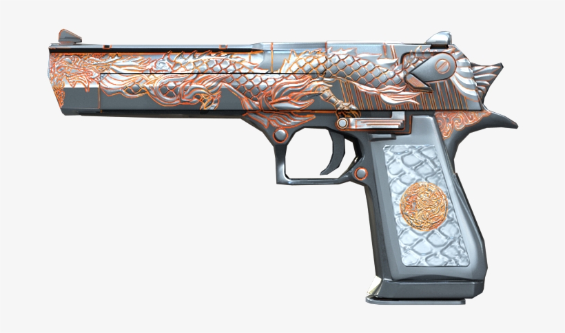 Desert Eagle-immortal Dragon Noble Silver, transparent png #7479682