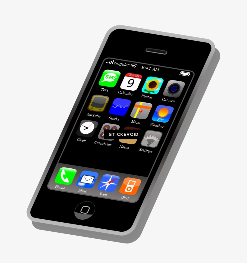 Smartphone, transparent png #7481068