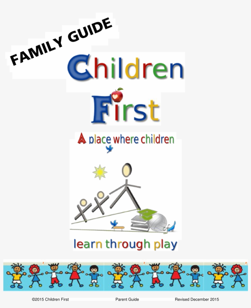2015 Children First Parent Guide Revised December, transparent png #7481672