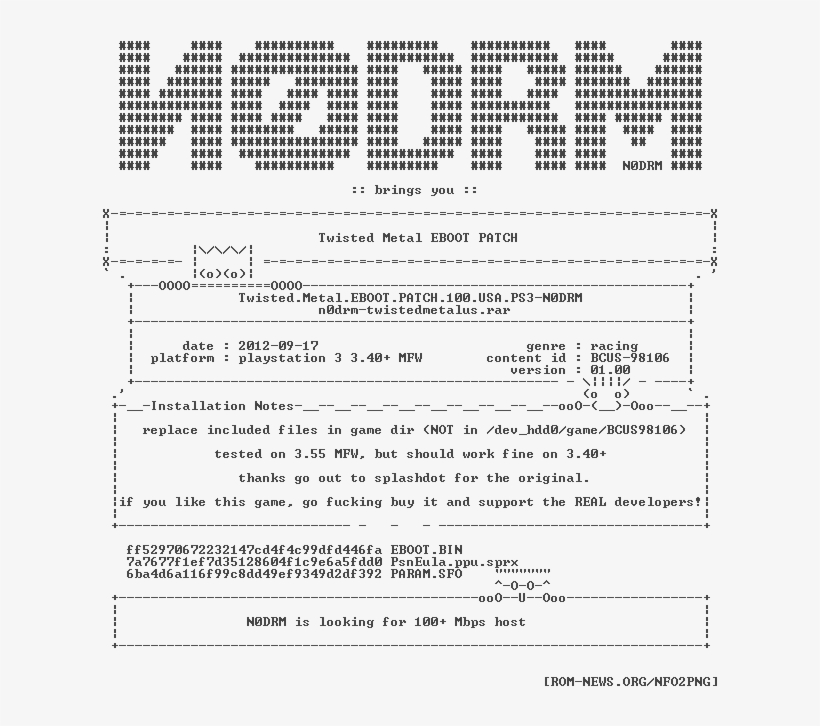 Twisted - Metal - Eboot - Patch - 100 - Usa - Ps3-n0drm, transparent png #7482743