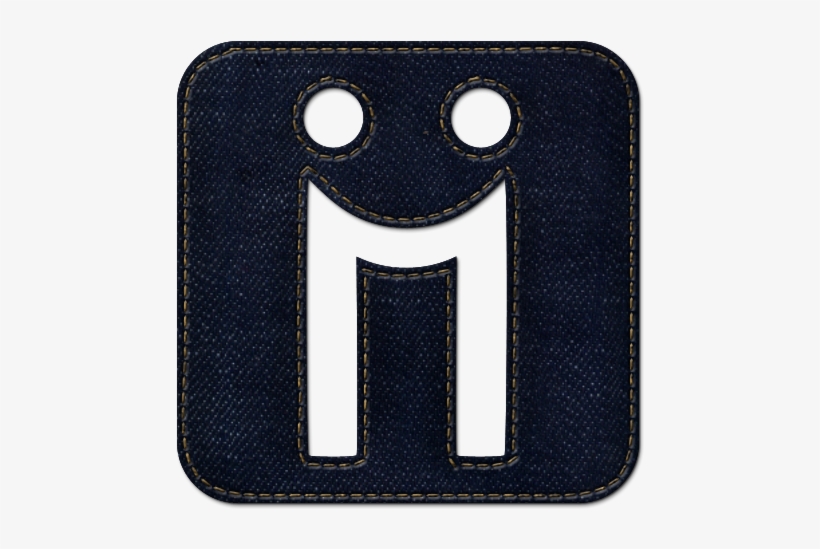 Social, Diigo, Logo, Jean, Denim, Square Icon, transparent png #7483251