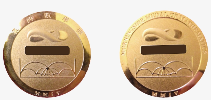 The Morningside Medal Of Mathematics Is Awarded To, transparent png #7484420