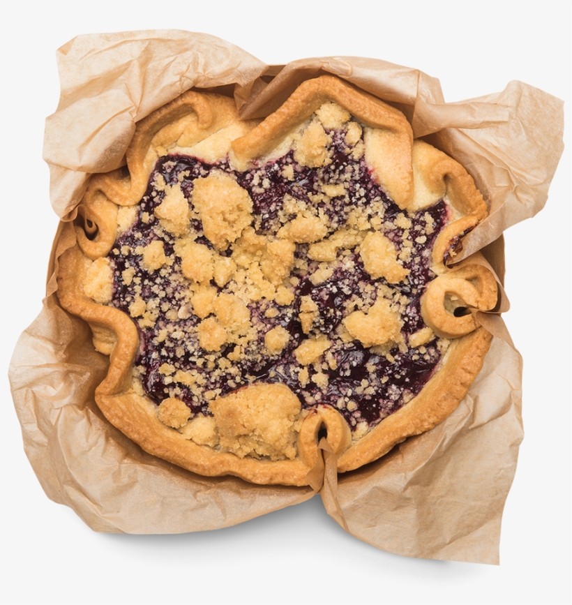 Handy Handcrafted Cherry Crumble Pie, transparent png #7485786