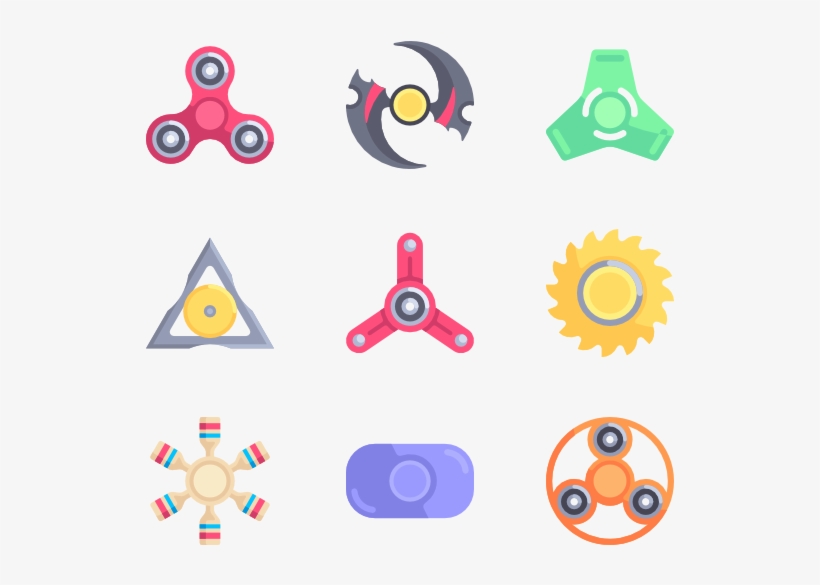 Fidget Spinner, transparent png #7486064