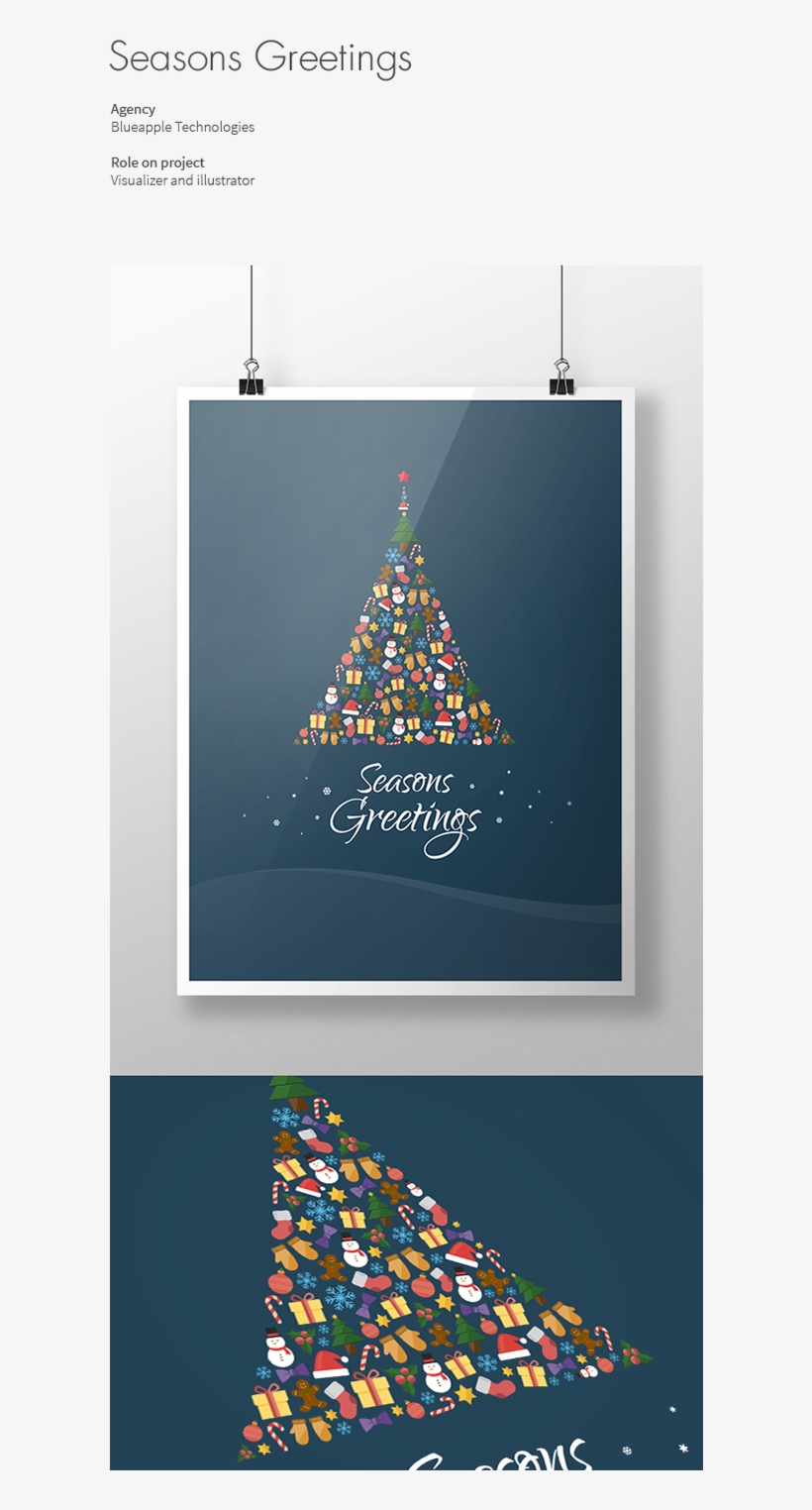 Seasons Greetings Png, transparent png #7486709