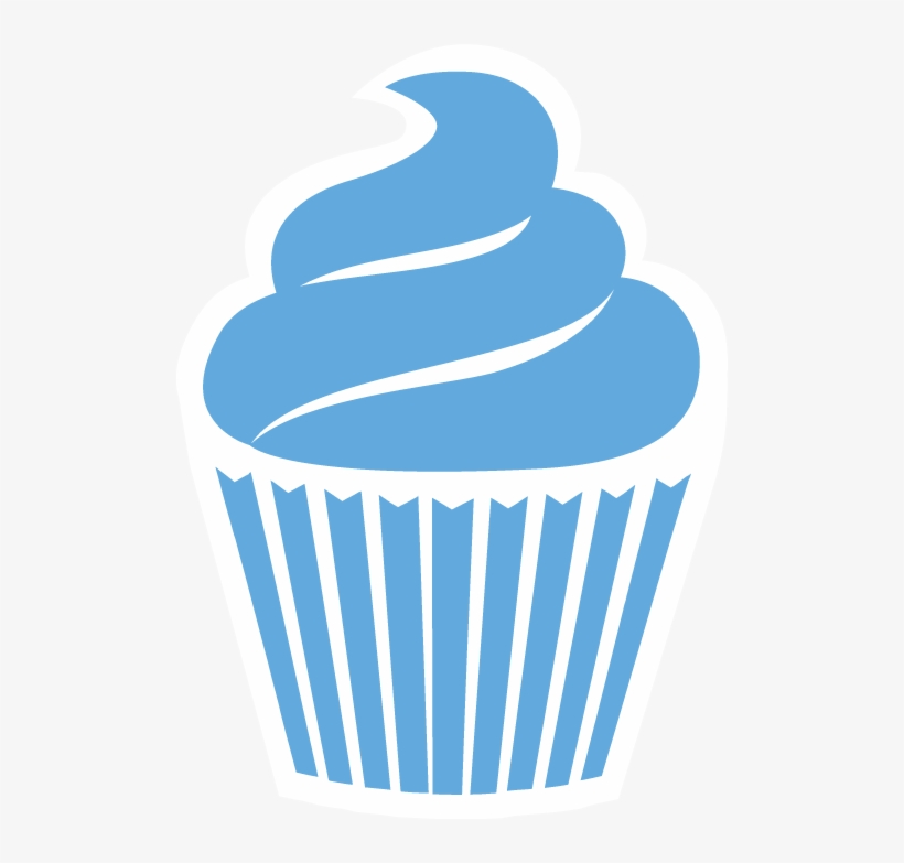 Minimal Cupcake Illustration, transparent png #7487699