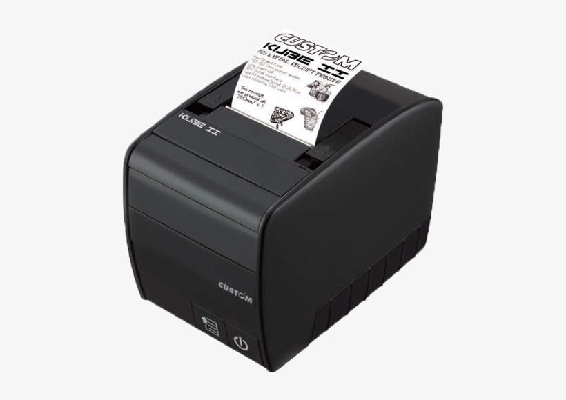 Custom Kube Ii Thermal Printer Lottery Ticket Scanner, transparent png #7490033