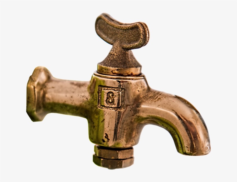 Tap, Brass, Brass Faucet, Faucet, Isolated, Png, transparent png #7491291