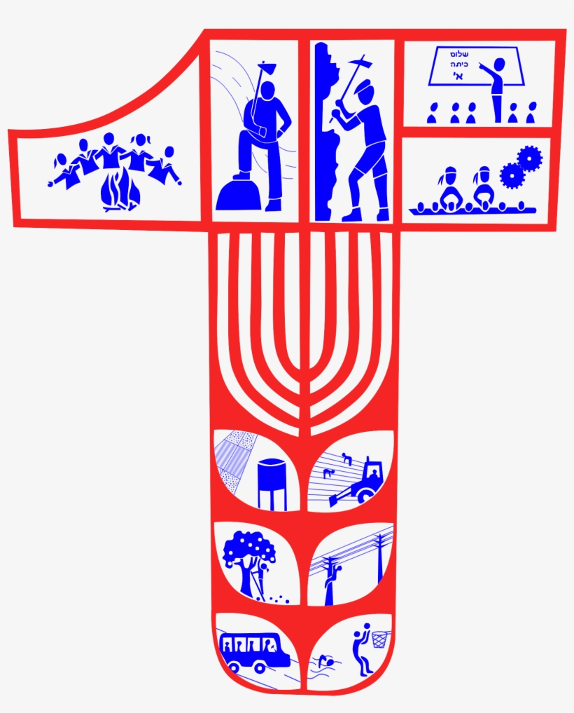 Labor Israeli Movment In Histadrut Hammer Old Symbol, transparent png #7492066