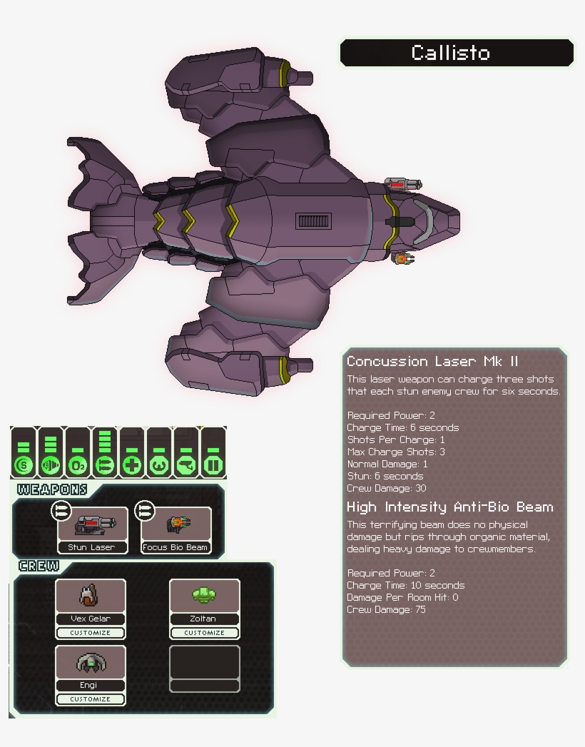 Callisto [ship] [weapon], transparent png #7493258