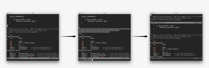 Vssplitbelow Will Always Create A New Split Below The, transparent png #7493613