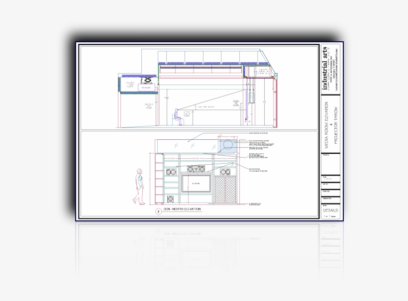 Projector CAD Block