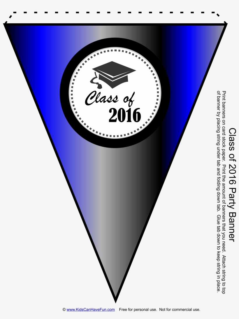 Class Of 2016 Party Banner Http, transparent png #7494567