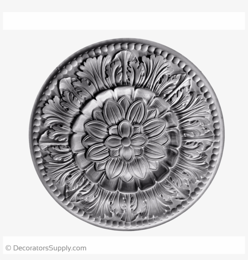 Plaster Medallion Italian Renaissance 30" Dia X 3 3/4", transparent png #7496793