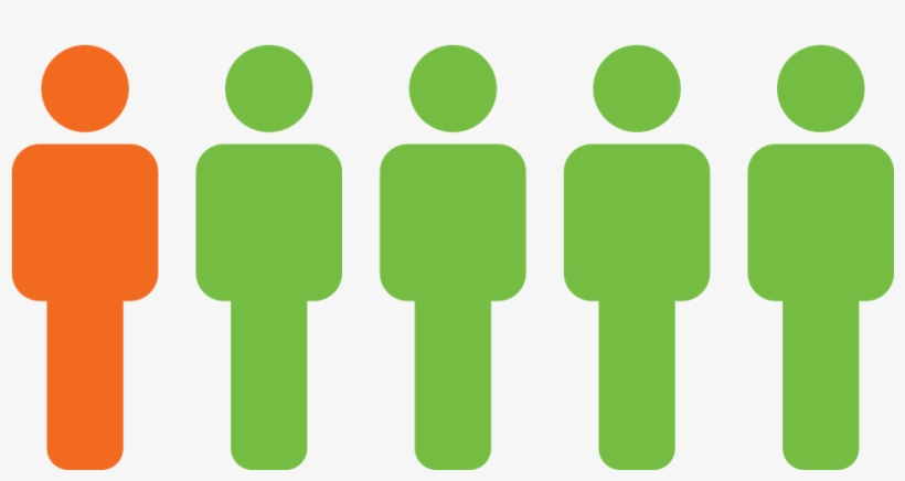 1 In 5 Transgender And Gender Nonconforming People, transparent png #7497596