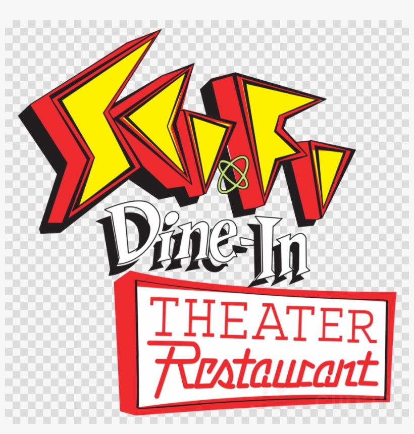 Sci Fi Dine In Theater Restaurant Logo Clipart Sci, transparent png #7499353