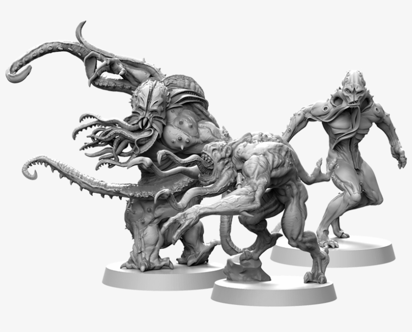 Coolminiornot Zombicide Invader Xenos Preview, transparent png #7499661