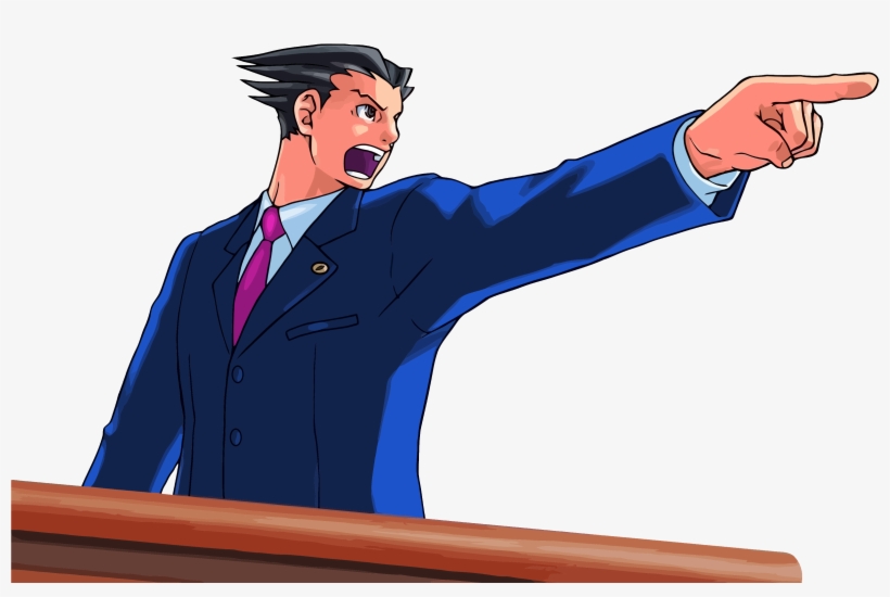 Aa1 Phoenix Point - Phoenix Wright, transparent png #750033