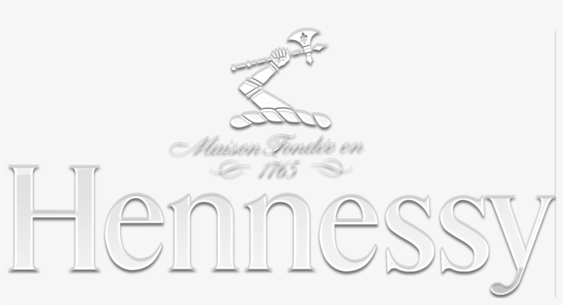 Hennessy Logo - Hennessy Logo White Png, transparent png #750272