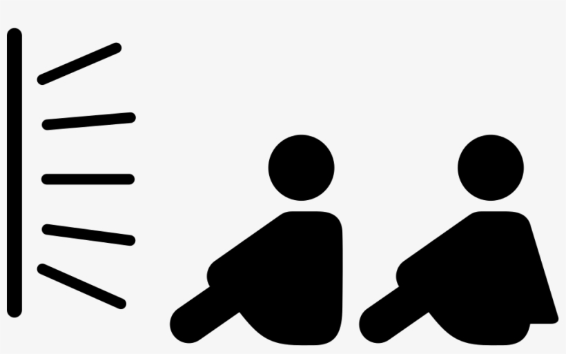 Couple Of Brothers Sitting Watching Tv Comments - Watching Tv Silhouette Png, transparent png #750323