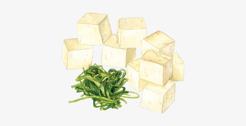 Tofu Wakame - Wakame, transparent png #750556