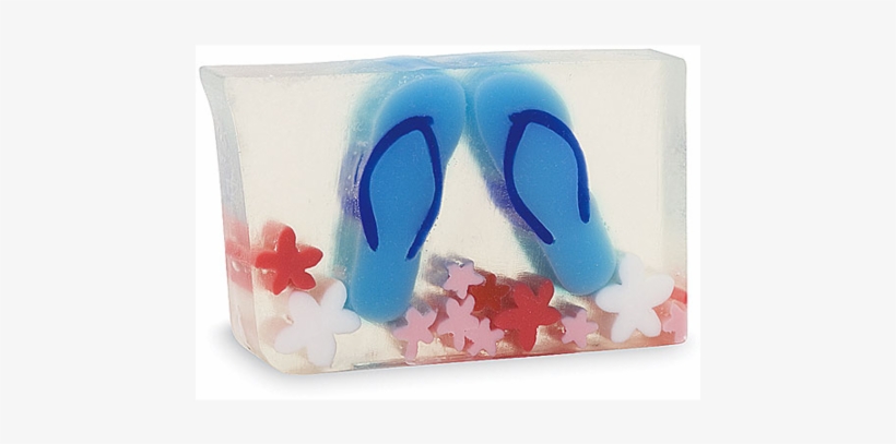 Flip Flops Soap - Primal Elements 200ml Vegetable Glycerin Soap, transparent png #750587