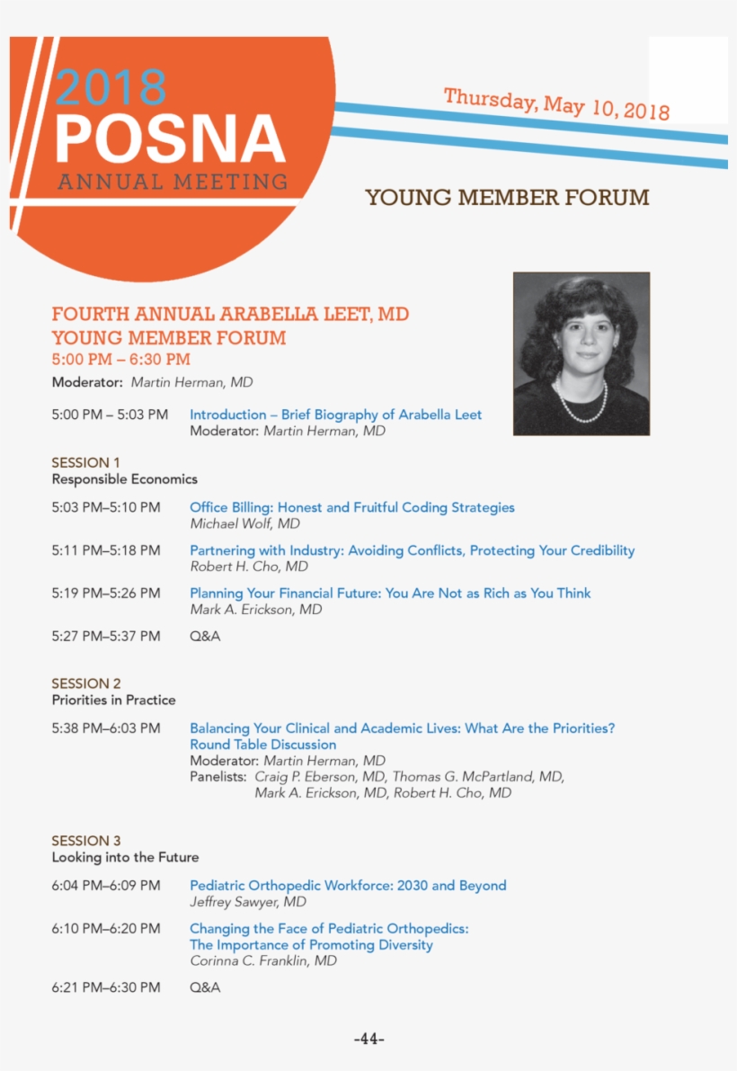 Thursday, Ma Y 10, 2018 Young Member Forum Fourth Annual - Brochure, transparent png #750755