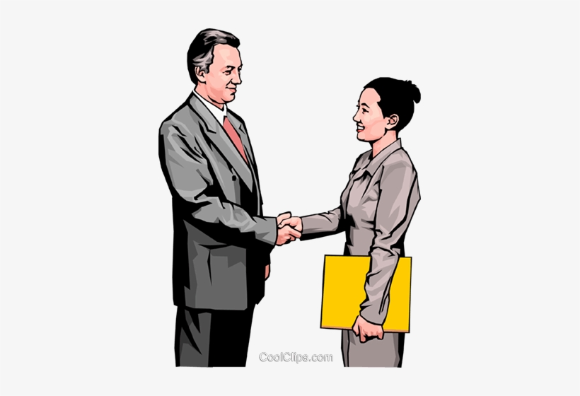 Handshake Clipart Free - People Shaking Hands Clip Art, transparent png #751032