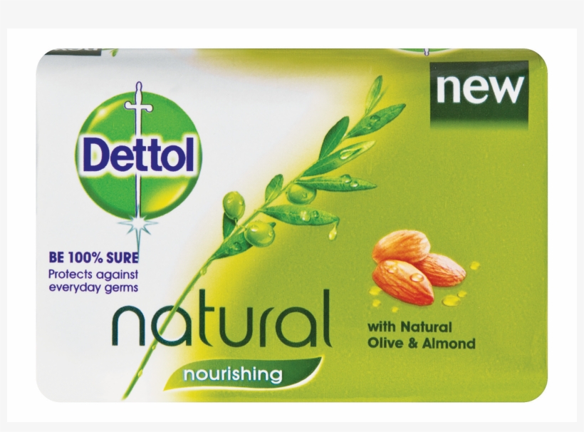 Dettol Natural Bath Soap Nourishing 175g, transparent png #751210