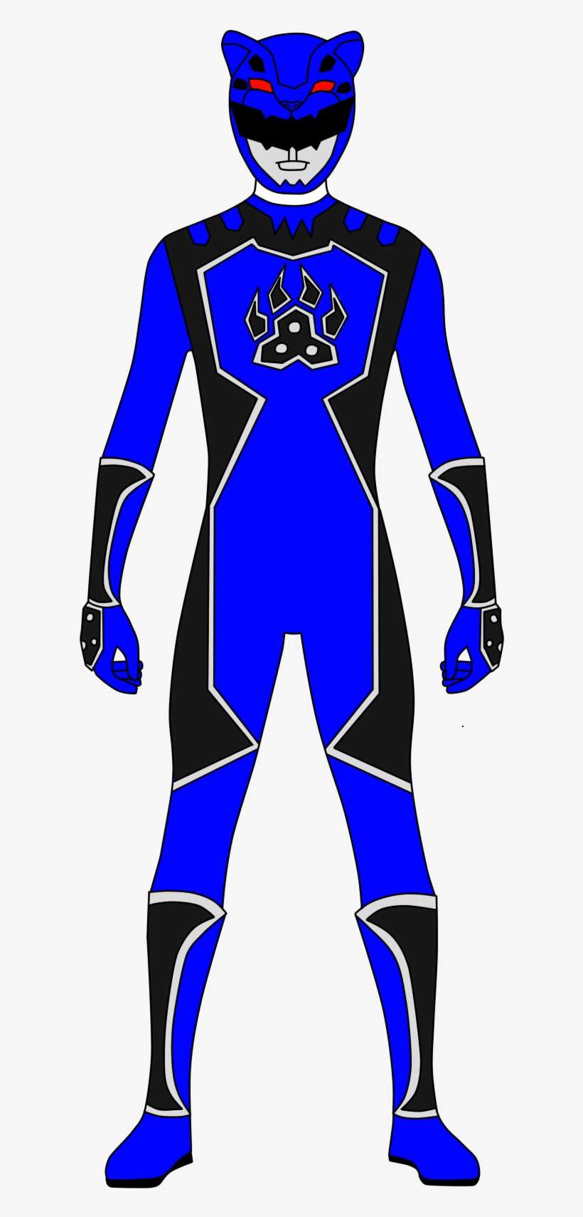 Blue Leopard - Power Rangers Shaolin Fury Cat Shaolin Morphers, transparent png #751229