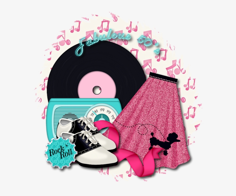 Poodle Skirt Png - 50s Poodle Skirt Png, transparent png #751372