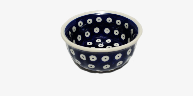 5" Snack Bowl In Polka Dot Pattern - Ceramic, transparent png #751711