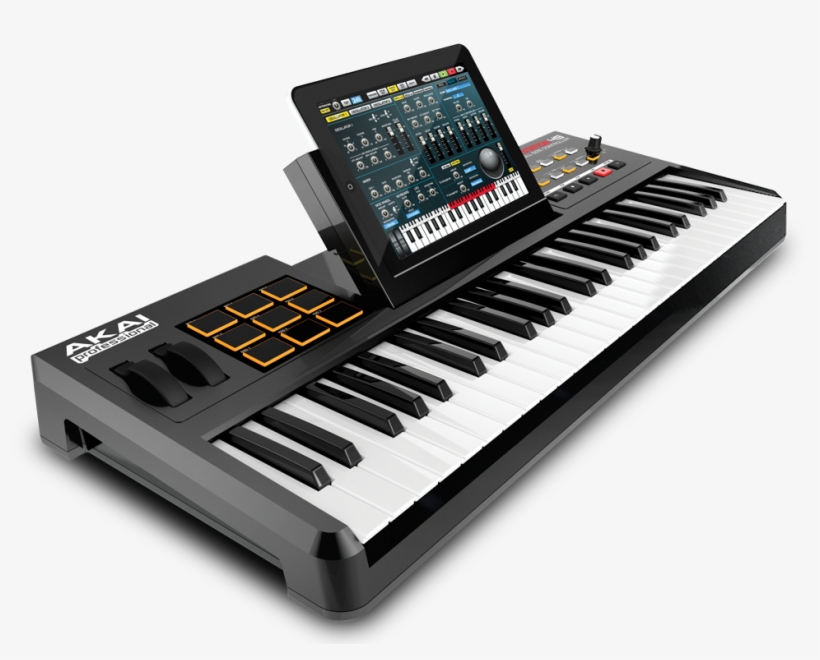 Akai 49 Note Keyboard Controller For Ipad - Akai Synthstation 49, transparent png #752062