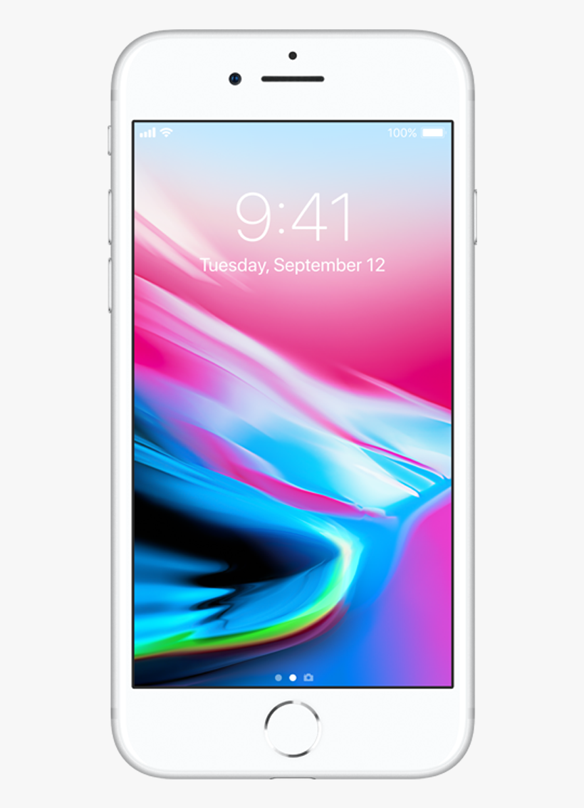 Apple Iphone Transparent Images - Iphone 8 Plus 64gb Silver, transparent png #752113
