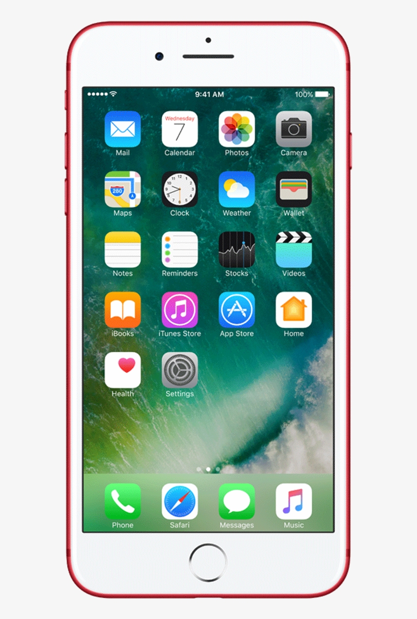 Apple Iphone Simple - Iphone 7 Plus Png, transparent png #752162