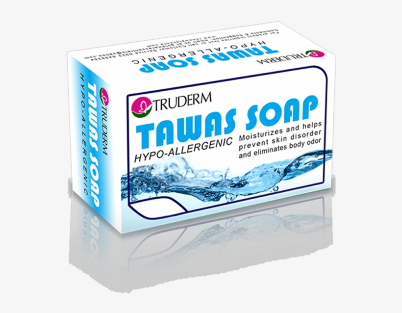 Truderm-tawas Soap - Box, transparent png #752300