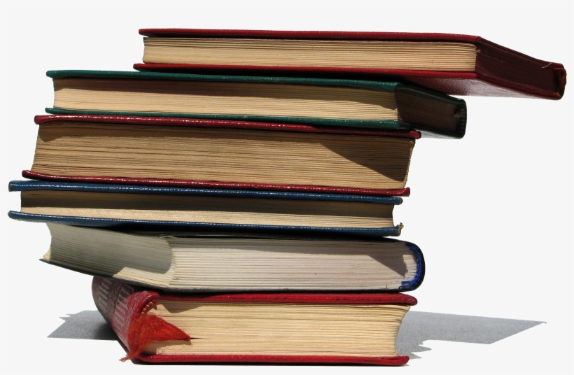 Go To Image - Bunch Of Books Png, transparent png #752453