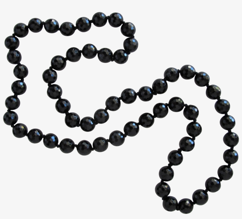 Beaded Necklace Png Svg Library - Jewellery, transparent png #752598