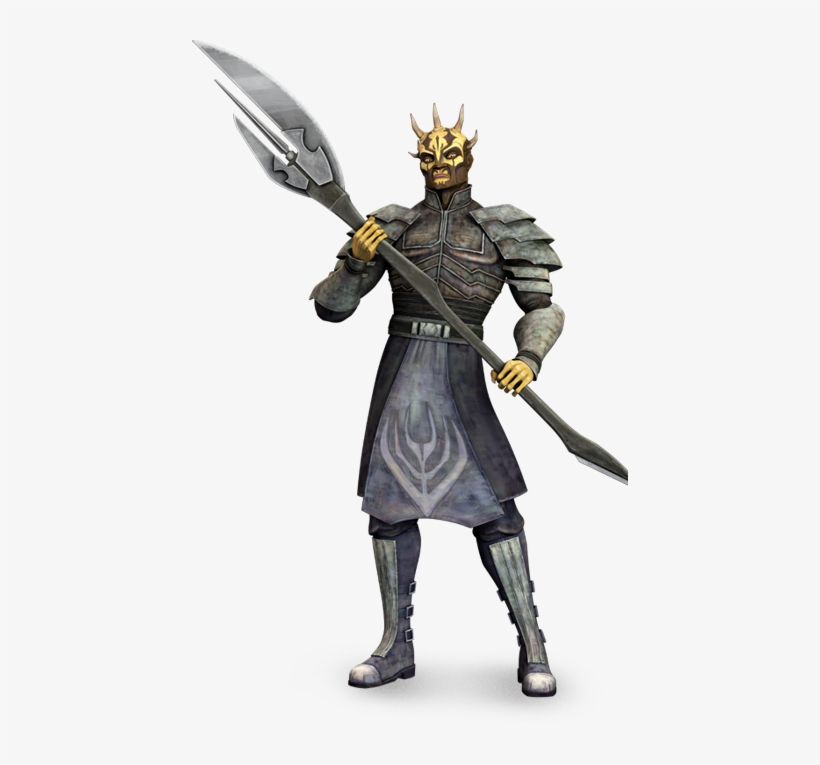 A Warrior Of The Nightbrother Clan On The Planet Dathomir, - Savage Opress Render, transparent png #752653