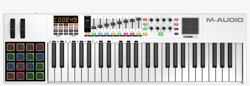 M-audio Code Series - M-audio Code 49 Midi Controller, transparent png #752679