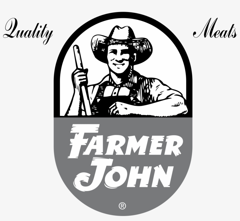 Farmer John Logo Png Transparent - Support Your Local Farmer 2 Shower Curtain, transparent png #752684