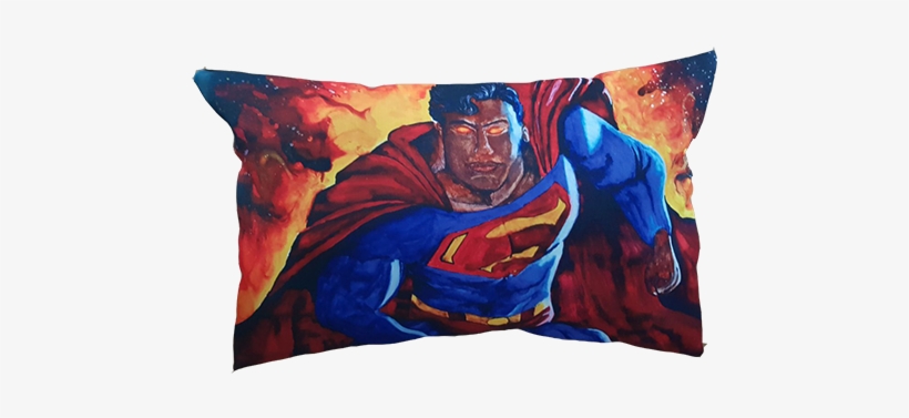 Superman Pillow - Cushion, transparent png #752775