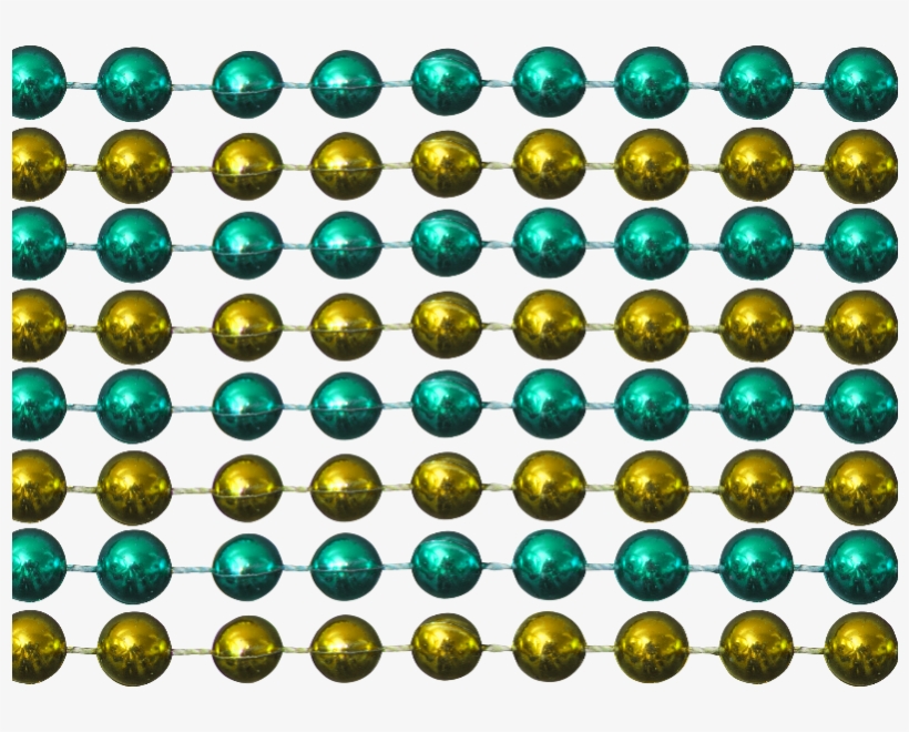 Seamless Christmas Beads Png - Color, transparent png #752850