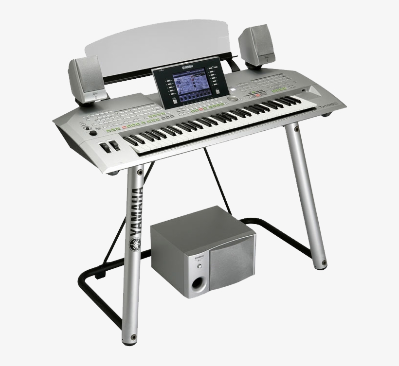 Yamaha Tyros2 Complete Fullsize Copy 1 - Yamaha L7s Keyboard Stand For Tyros, transparent png #752897