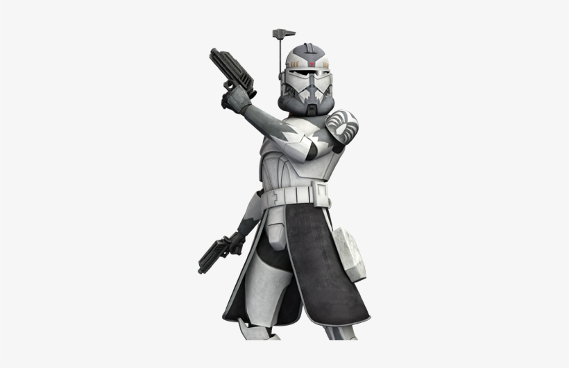 Drawing Reference Of Commander Wolffe In Phase Ii Armour - Phase 2 Commander Wolffe, transparent png #753203