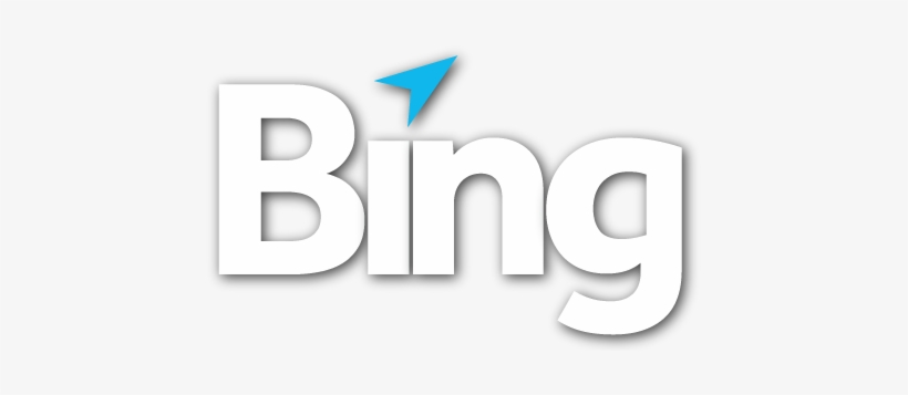 Bing Logo Blue White Shadow - Sheldon Cooper, transparent png #753244