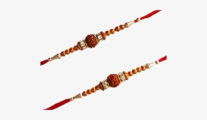 Rudraksha Beads Rakhi Png Image - Portable Network Graphics, transparent png #753351
